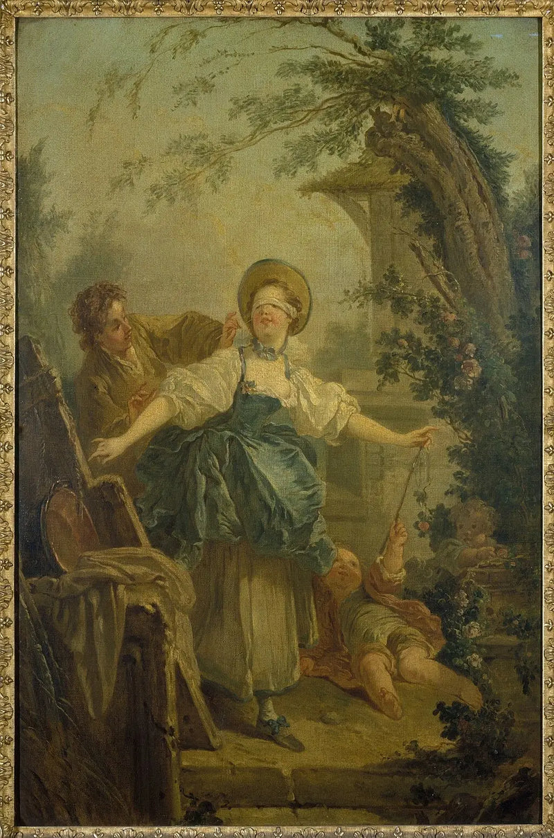Le Colin Maillard - Jean-Honoré Fragonard