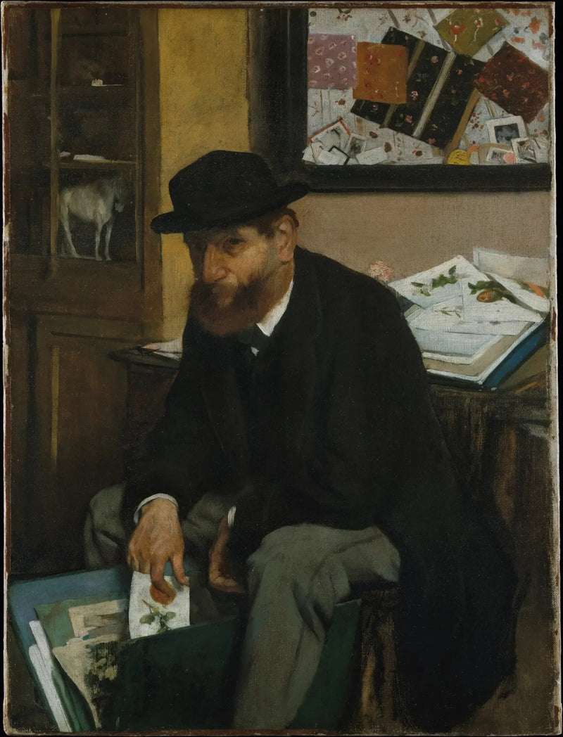 De Verzamelaars van Prenten - Edgar Degas