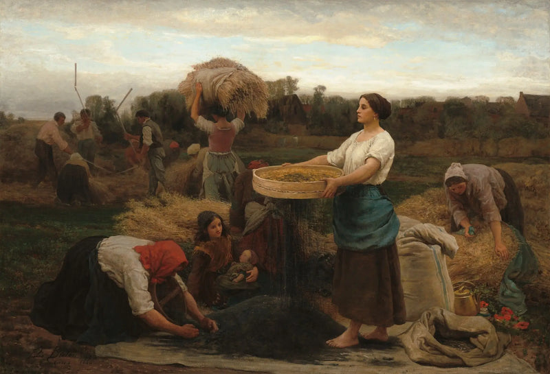 De Koolzaad - Jules Breton