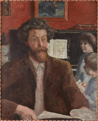 De Componist Claude Terrasse en zijn twee zonen - Pierre Bonnard
