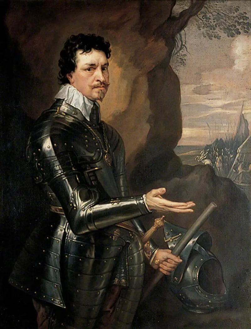 De graaf van Strafford in harnas - Antoine van Dyck

Source:
Le comte de Strafford en armure - Antoine van Dyck
