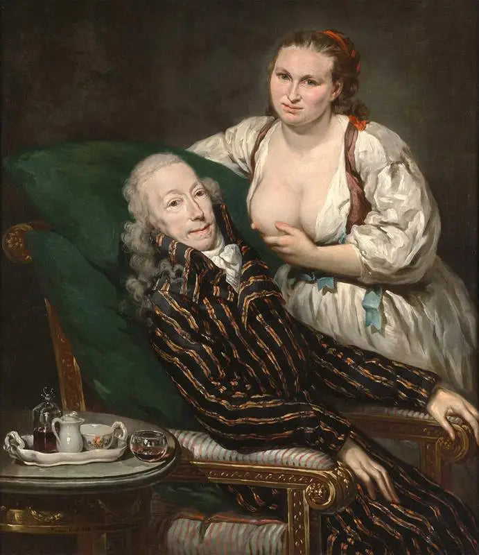 Graaf Franz de Paula Graf von Hartig en zijn echtgenote Eleanore als Caritas Romana - Barbara Krafft

Source:
Le comte Franz de Paula Graf von Hartig et son épouse Eleanore en tant que Caritas Romana - Barbara Krafft