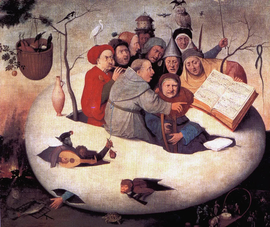 Het Concert in het Ei - Hieronymus Bosch