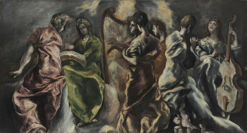 Het Concert der Engelen - El Greco