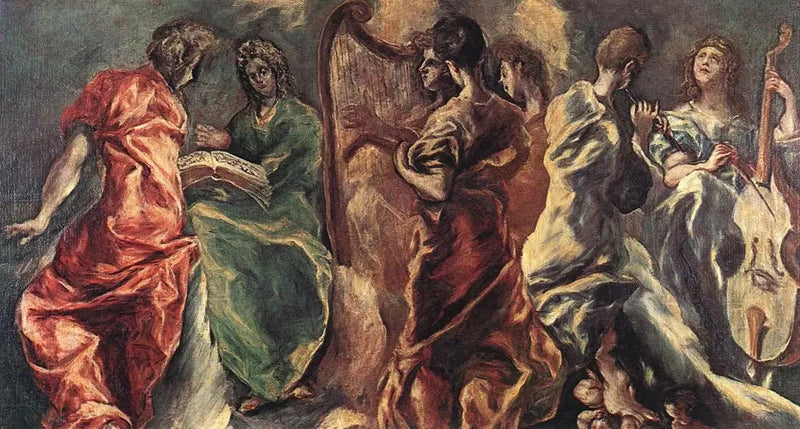 Het Concert der Engelen - El Greco