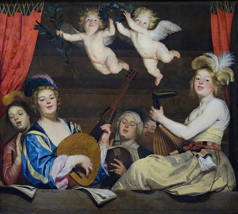 Het Concert - Gerrit van Honthorst