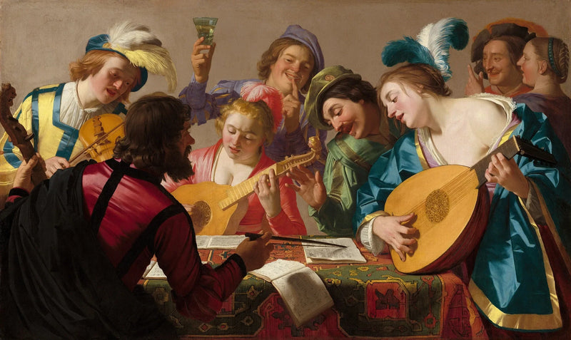 Het Concert - Gerrit van Honthorst