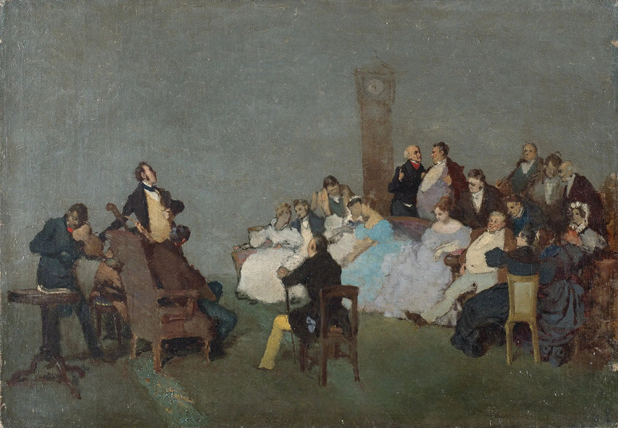 Het concert - Jean-Baptiste Camille Corot