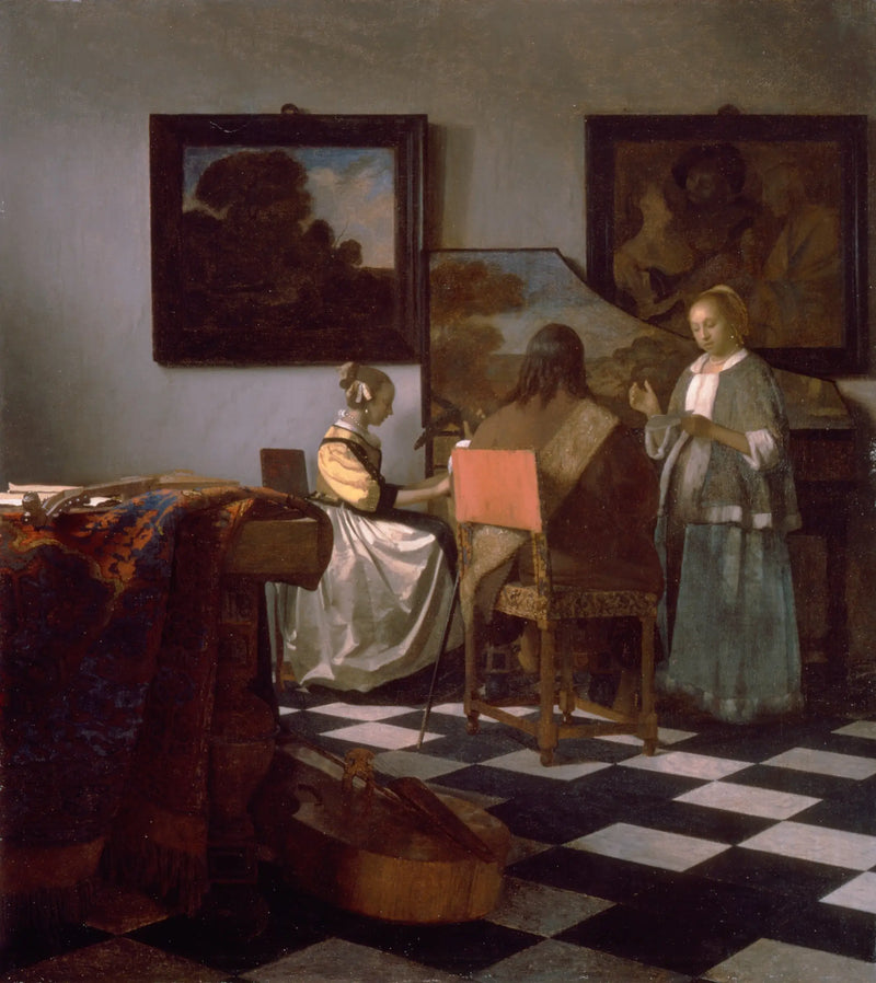 Het Concert - Johannes Vermeer