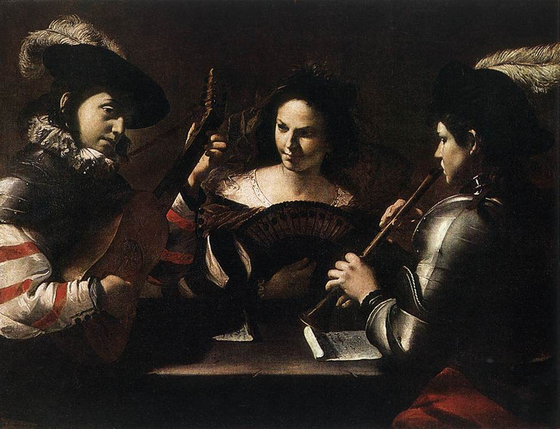 Het concert - Mattia Preti