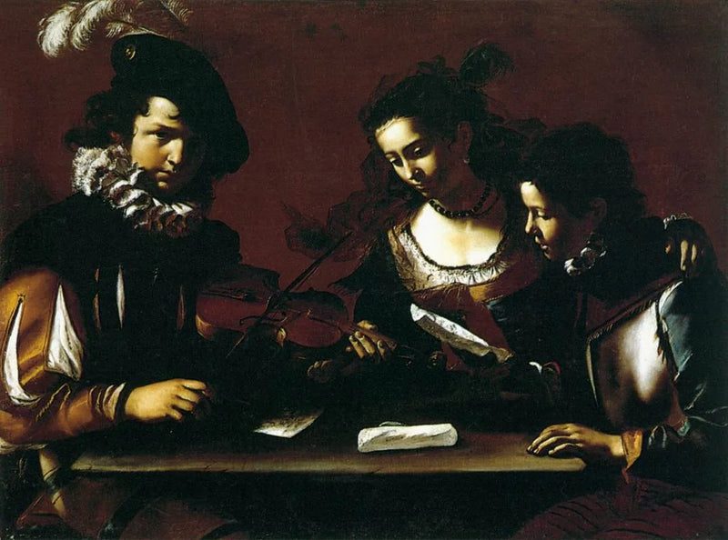 Het concert - Mattia Preti