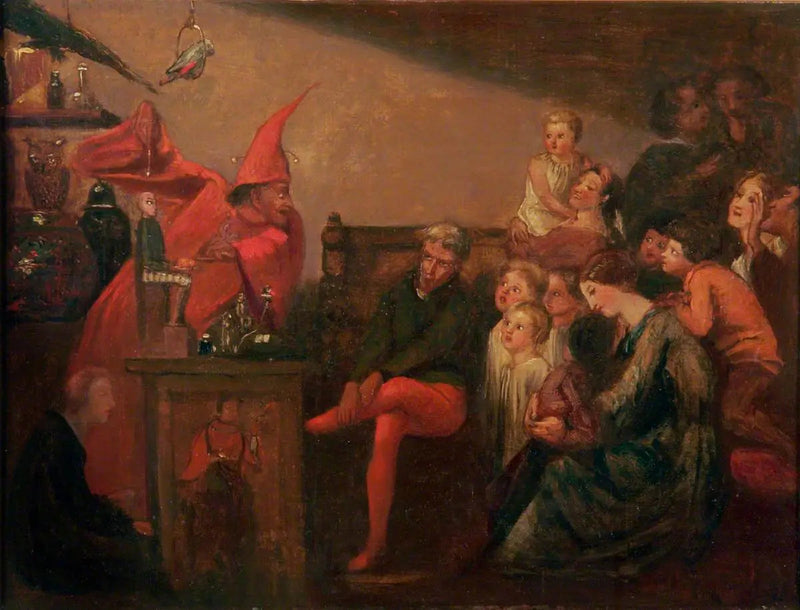 De tovenaar - John Everett Millais

Source:
Le conjurateur - John Everett Millais