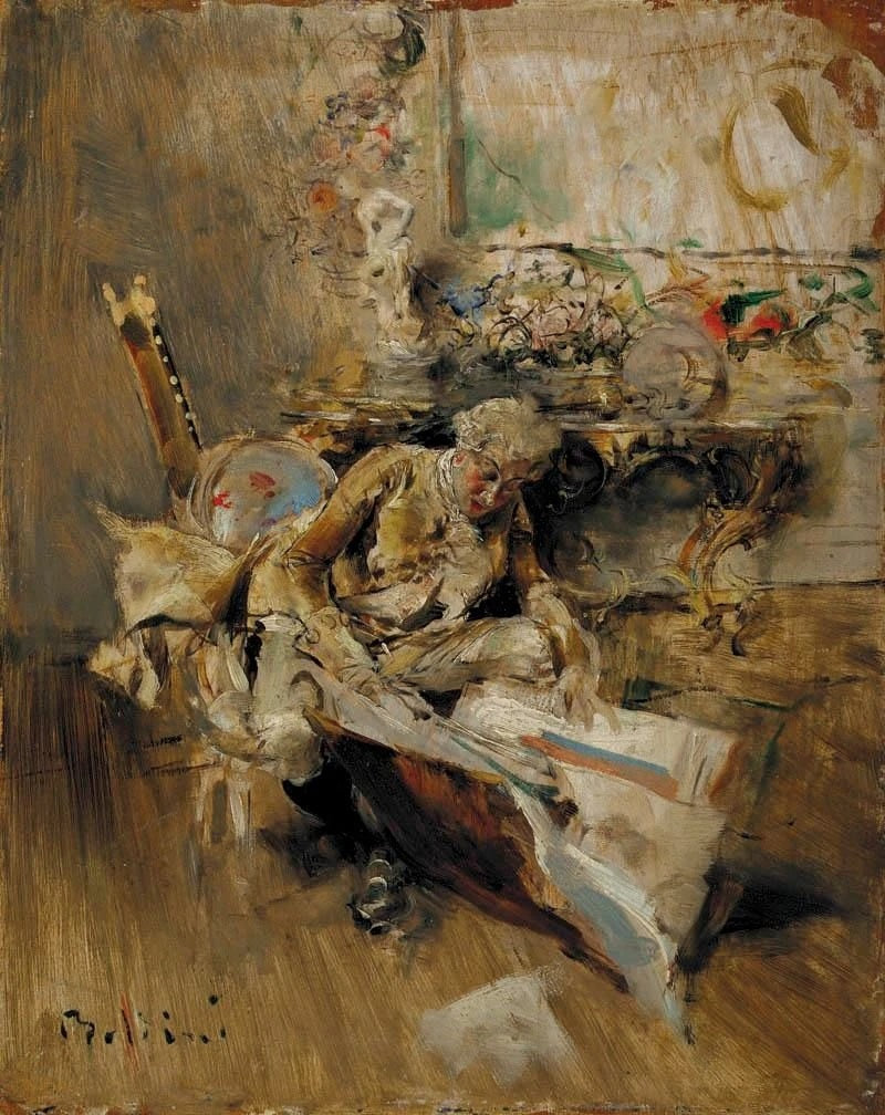 De kunstkenner - Giovanni Boldini