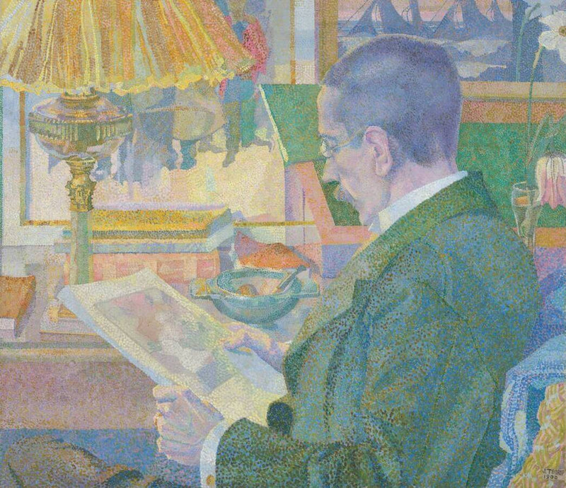 De kenner van prenten (Dr. Aegidius Timmermann) - Jan Toorop