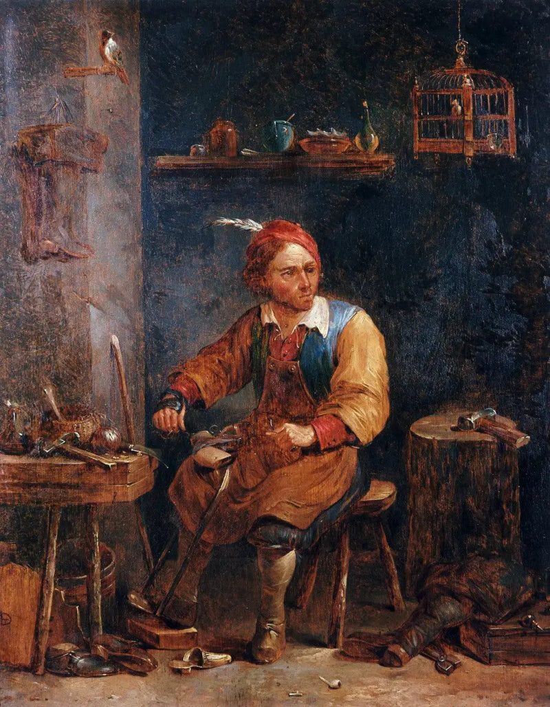De schoenmaker - David Teniers de Jonge

Source:
Le cordonnier - David Teniers le Jeune