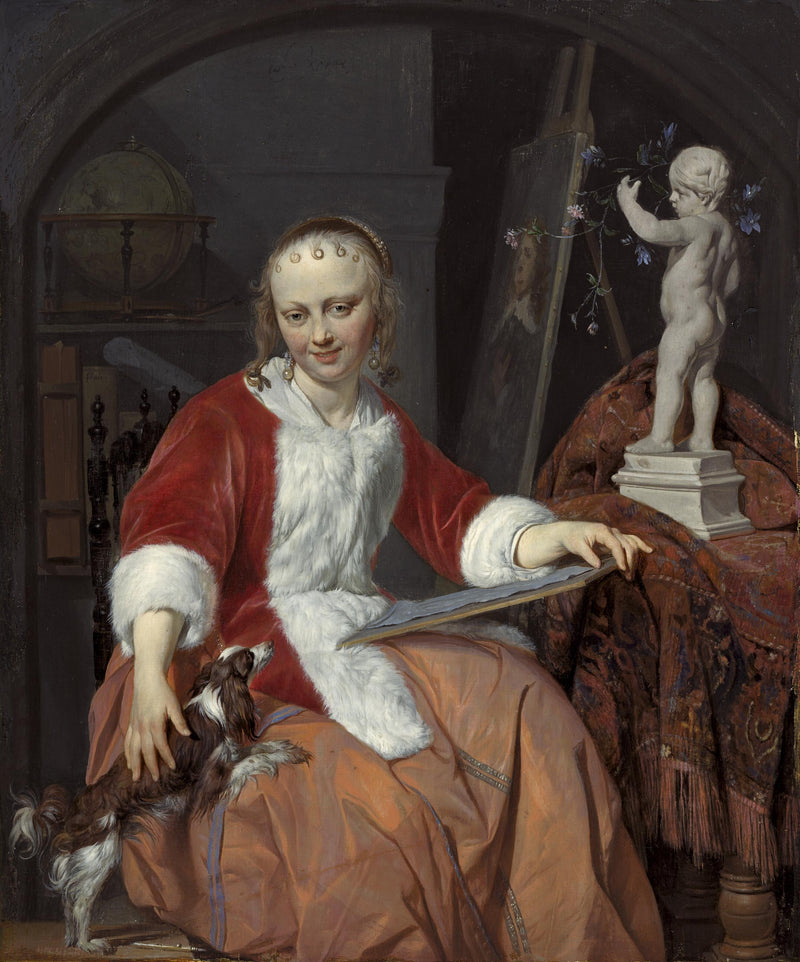 Le Corset Rouge - Gabriel Metsu