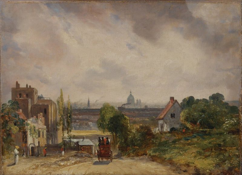 Het cottage van Sir Richard Steele, Hampstead - John Constable