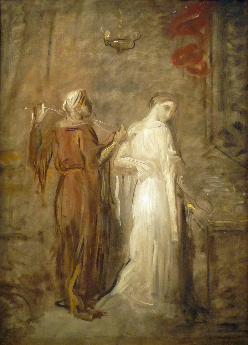 Desdémone's slaapje - Théodore Chassériau