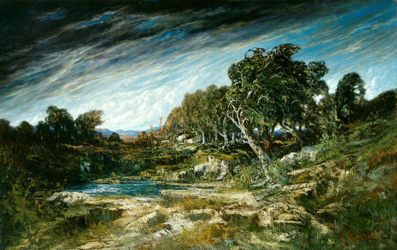 De Windvlaag - Gustave Courbet