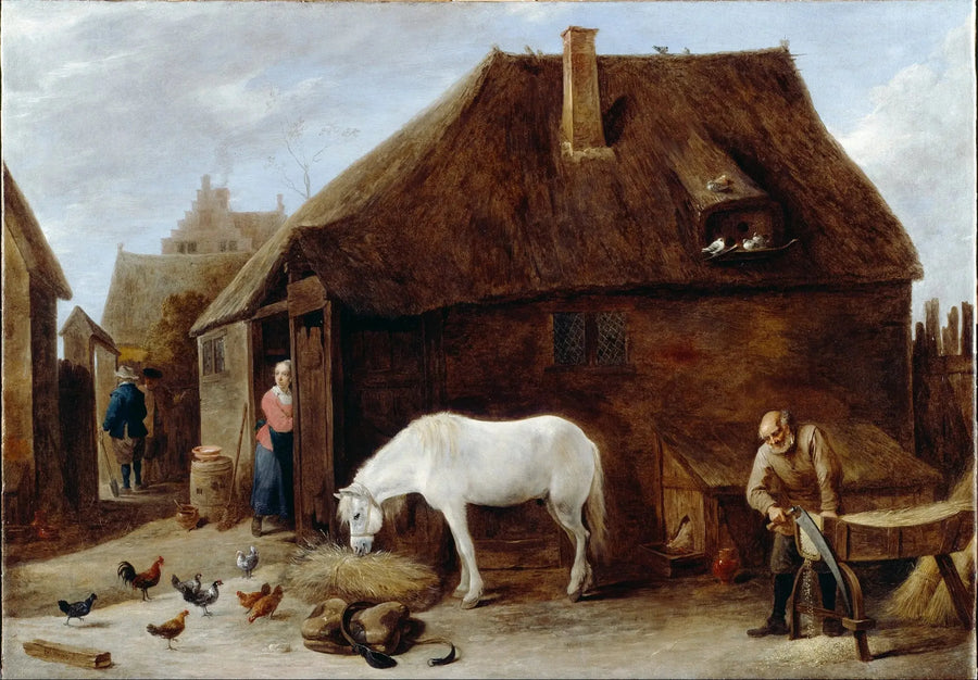 De hooivork - David Teniers de Jonge

Source:
Le coupe-paille - David Teniers le Jeune