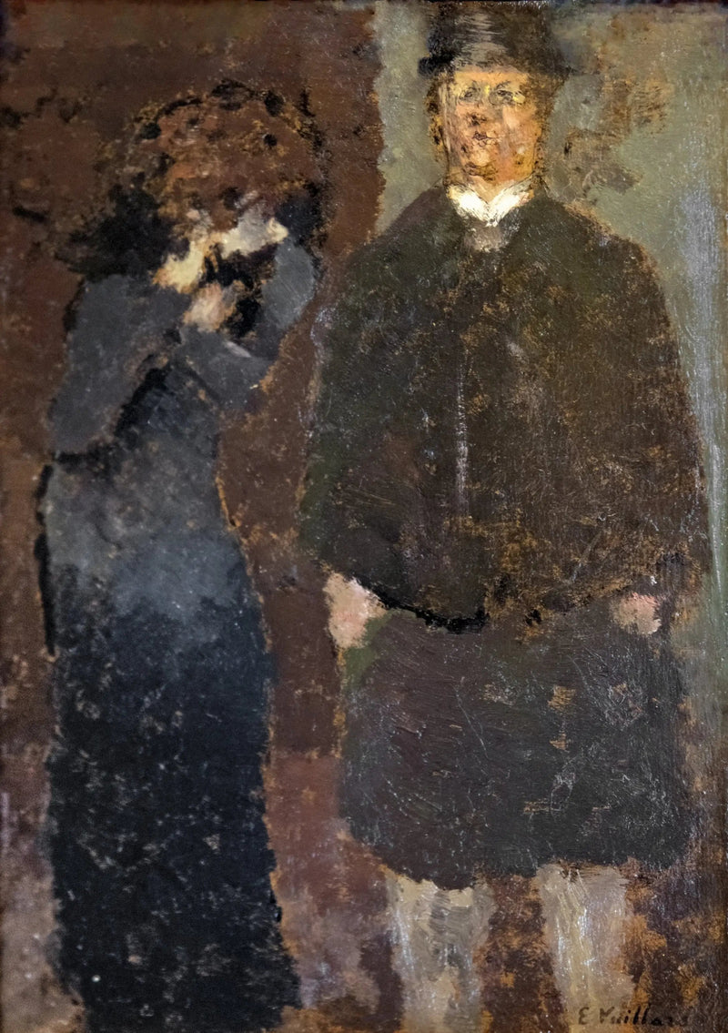 Het paar - Édouard Vuillard