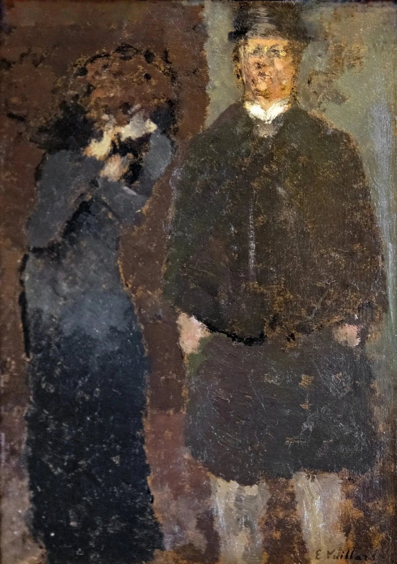 Het paar - Édouard Vuillard