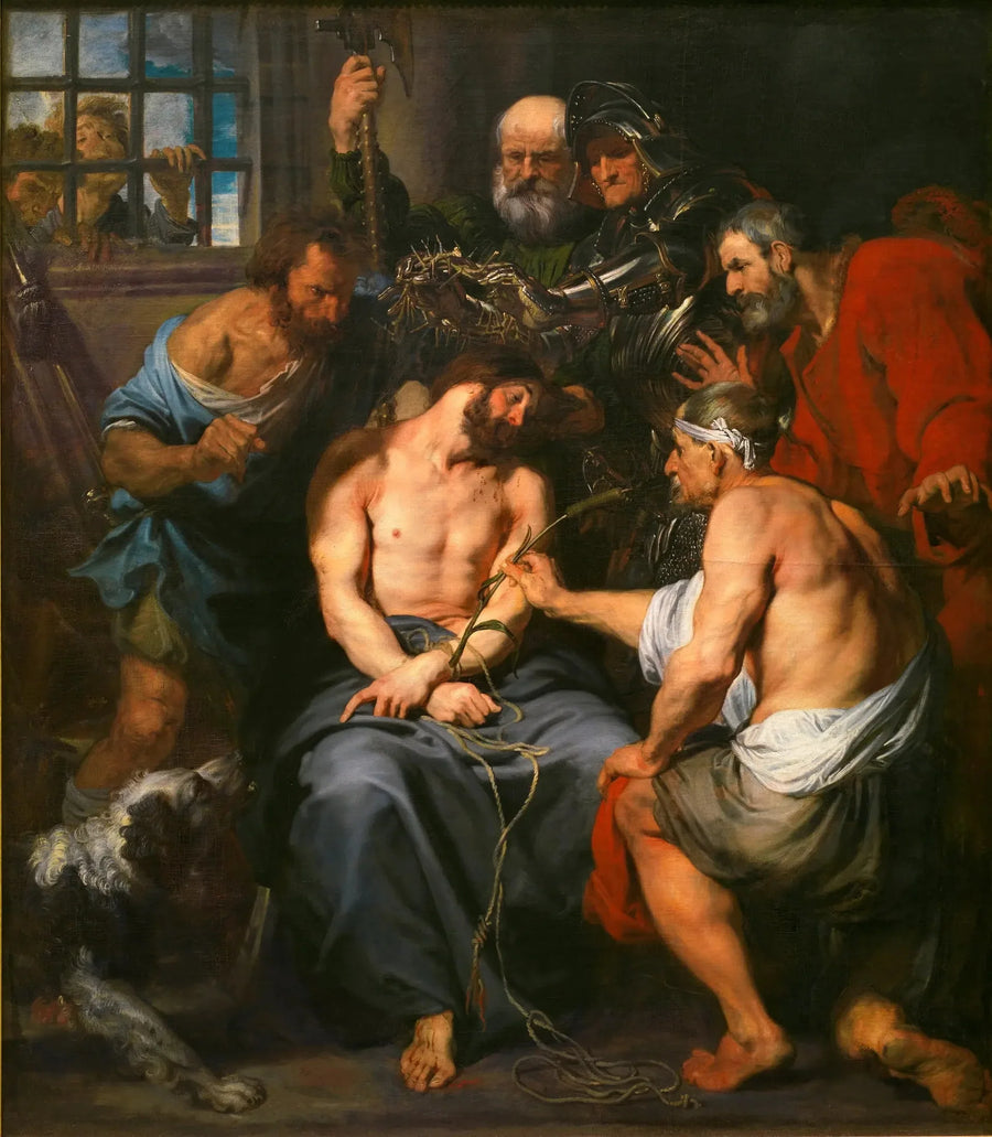 De Kroning met doornen - Antoine van Dyck

Source:
Le Couronnement d'épines - Antoine van Dyck