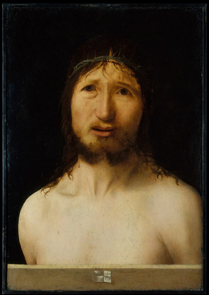 De doornenkroning van Christus - Antonello van Messina