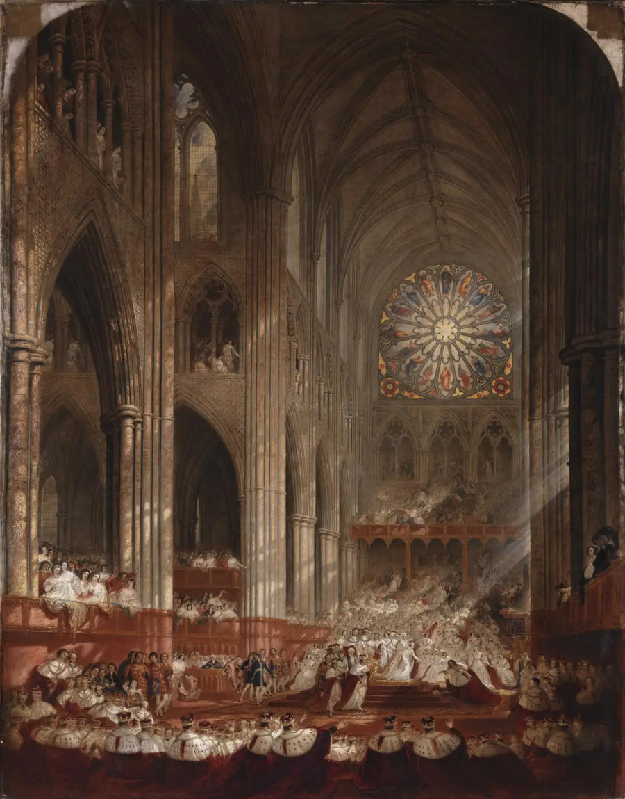 Het kroningsbeeld van koningin Victoria - John Martin

Source:
Le Couronnement de la reine Victoria - John Martin
