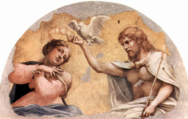 De Kroning van de Maagd - Antonio da Correggio