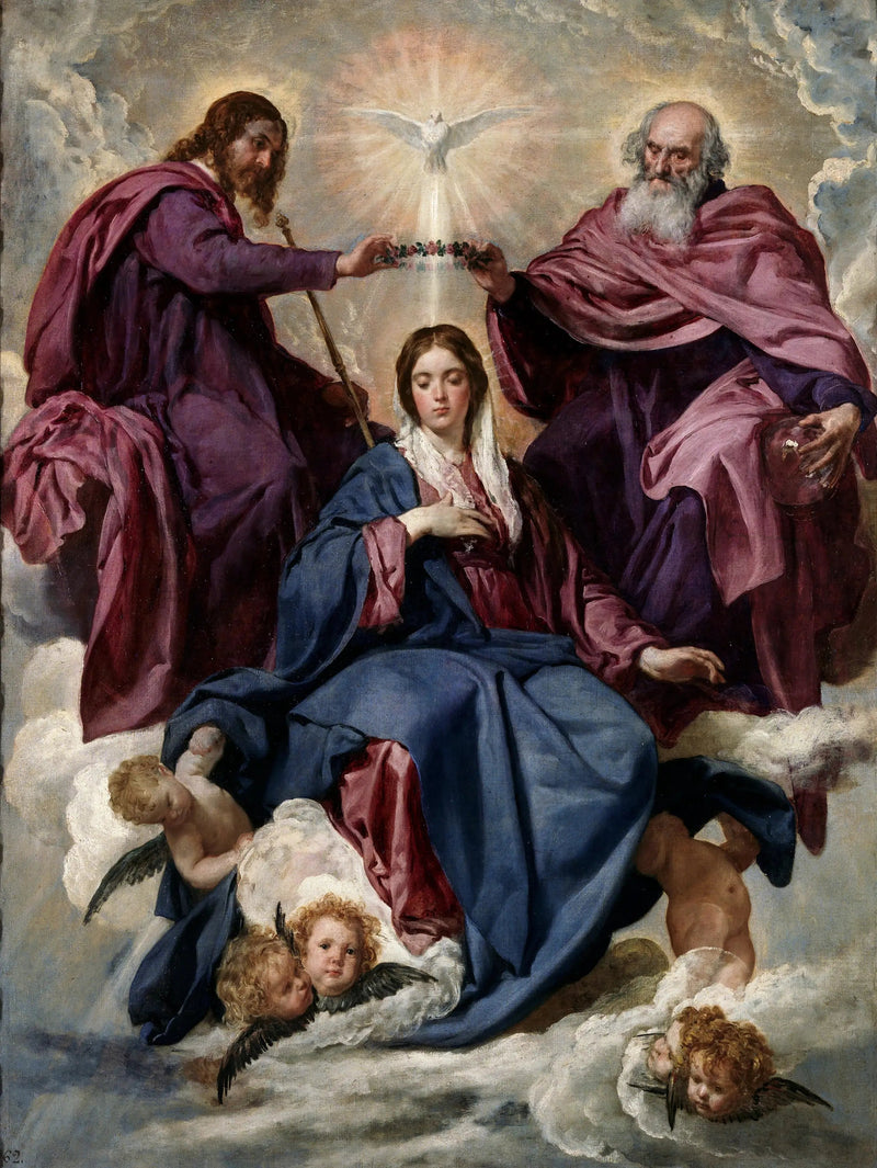 De Kroning van de Maagd - Diego Velázquez