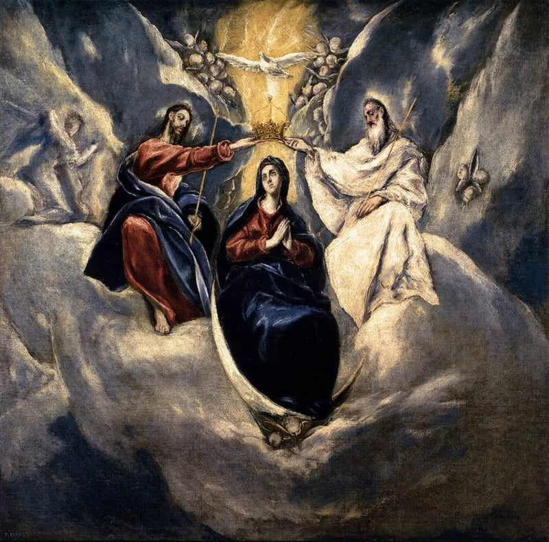 De Kroning van de Maagd - El Greco