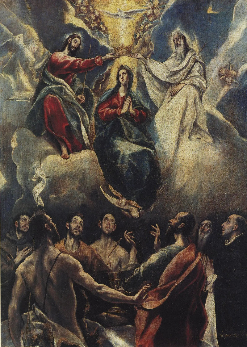 De Kroning van de Maagd - El Greco