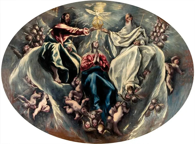 De kroning van de Maagd - El Greco