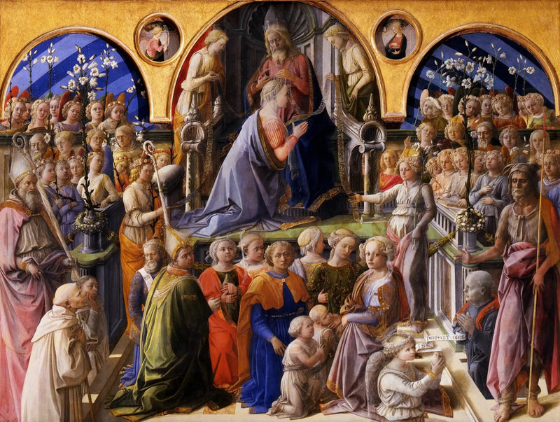 De Kroning van de Maagd - Fra Filippo Lippi