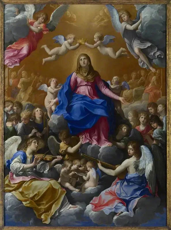 De Kroning van de Maagd - Guido Reni
