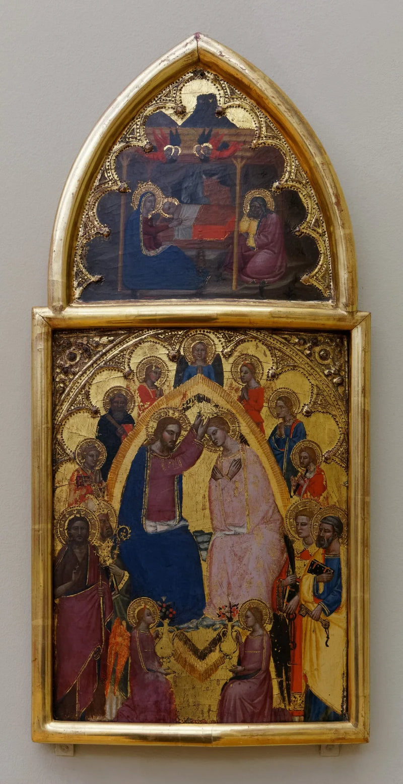 De Kroning van de Maagd - Jacopo di Cione