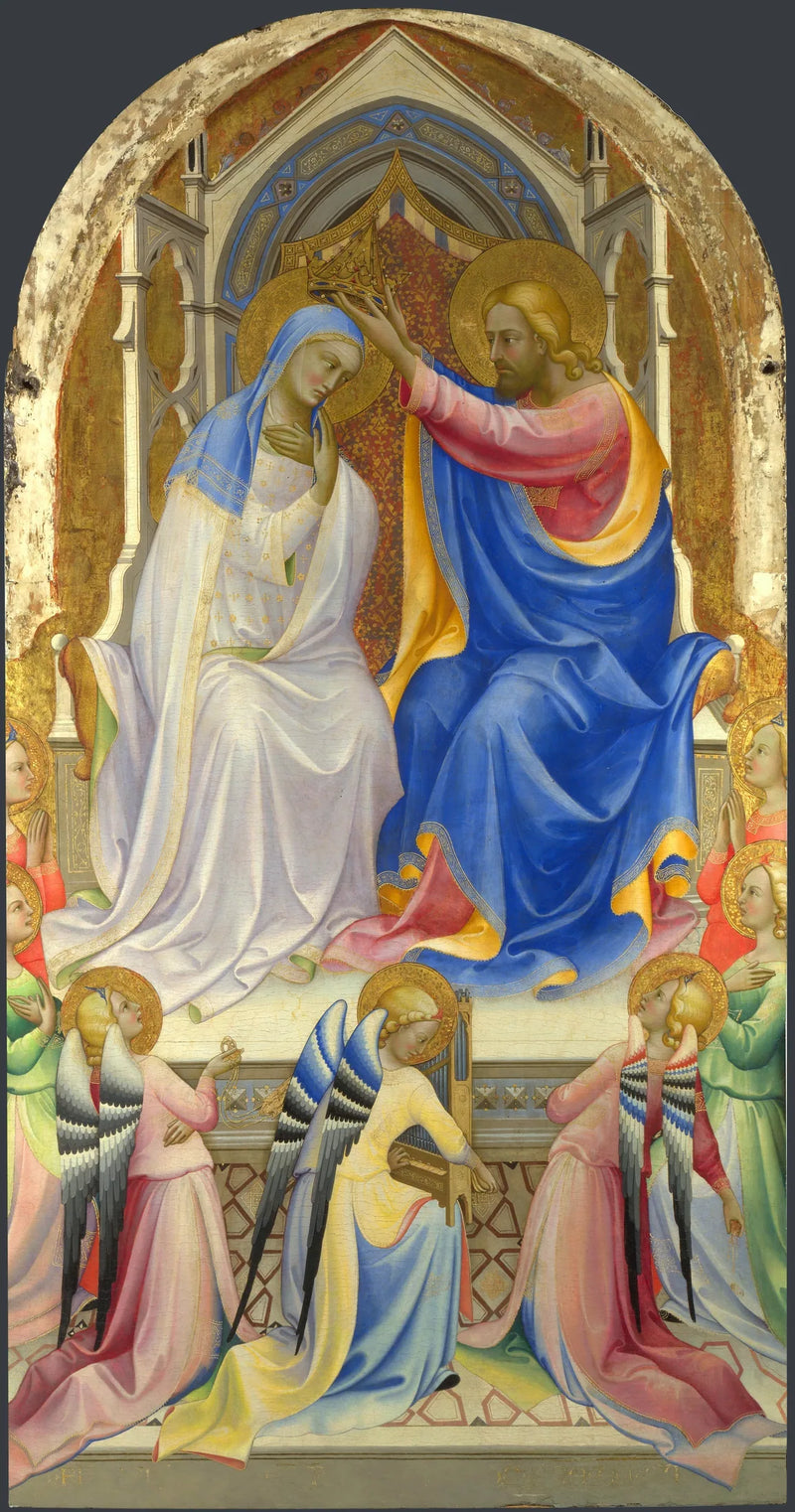 De Kroning van de Maagd - Lorenzo Monaco