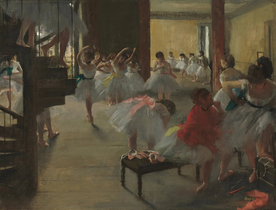 De dansles - Edgar Degas