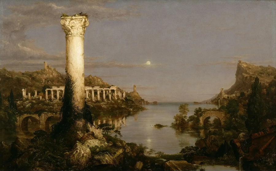De Kursus van het Rijk: Verwoesting - Thomas Cole

Source:
Le Cours de l'Empire : Désolation - Thomas Cole