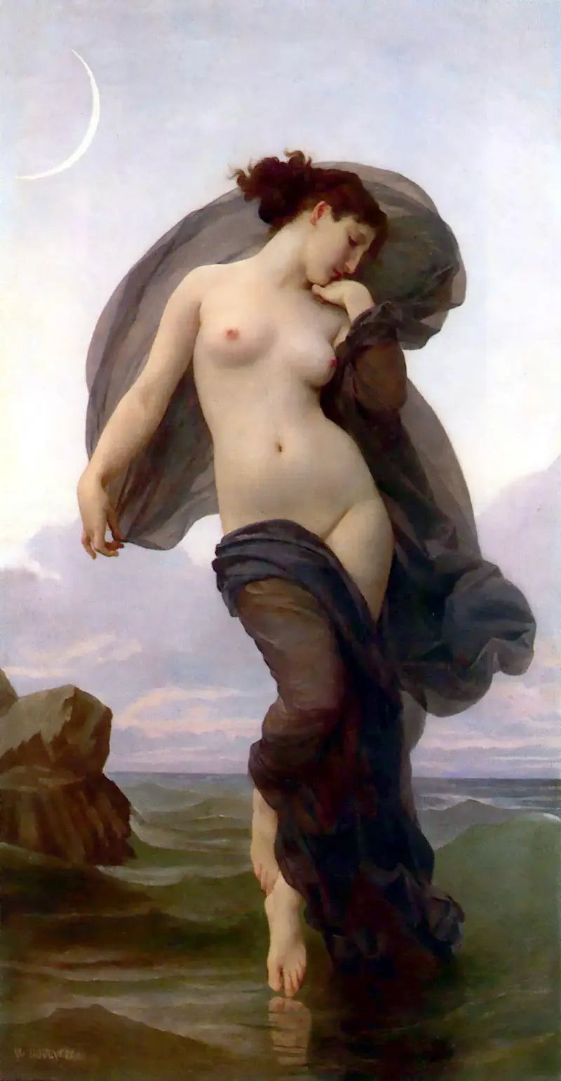 De Schemering - Bouguereau