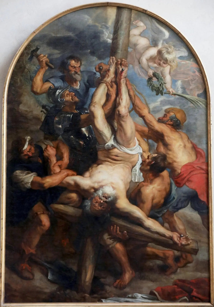 De Kruisiging van Sint-Pieter - Peter Paul Rubens
