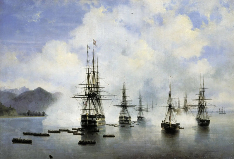 De landing van N. N. Raevskyi in Subashi - Ivan Aïvazovski

Source:
Le débarquement de N. N. Raevskyi à Subashi - Ivan Aïvazovski