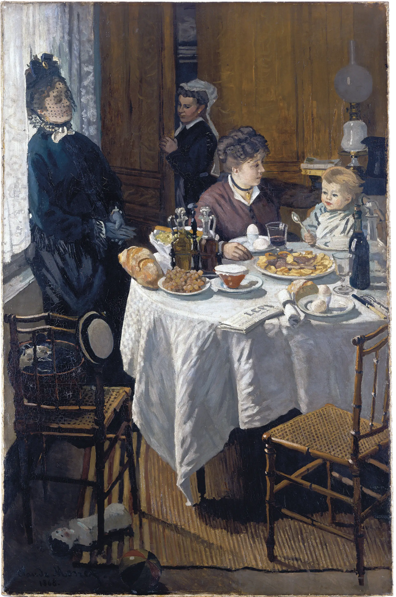 De Lunch - Claude Monet