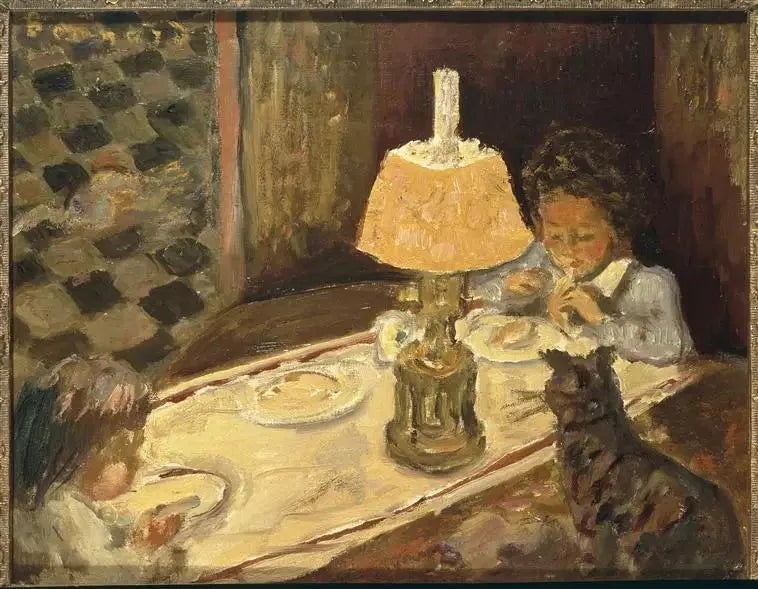 de lunch van de kinderen - Pierre Bonnard