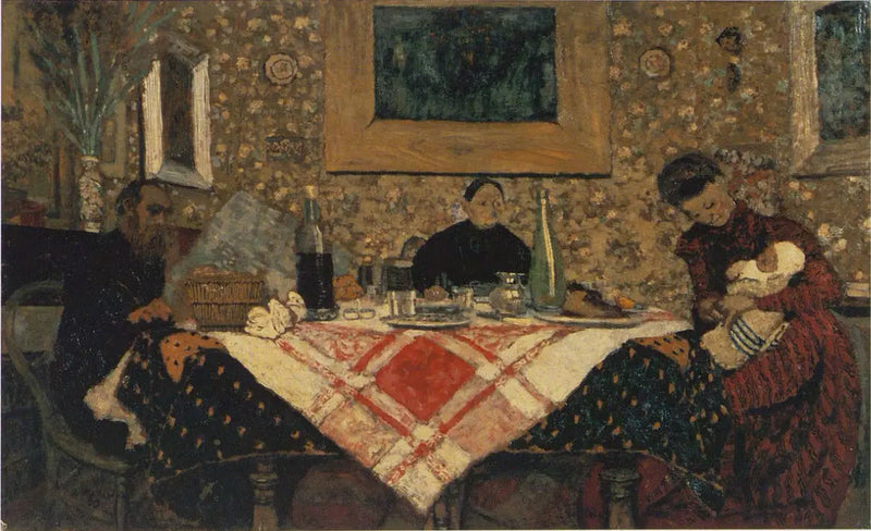 De familiebijeenkomst - Édouard Vuillard