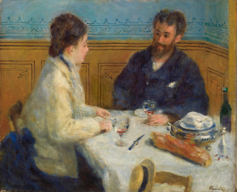 De lunch - Pierre-Auguste Renoir