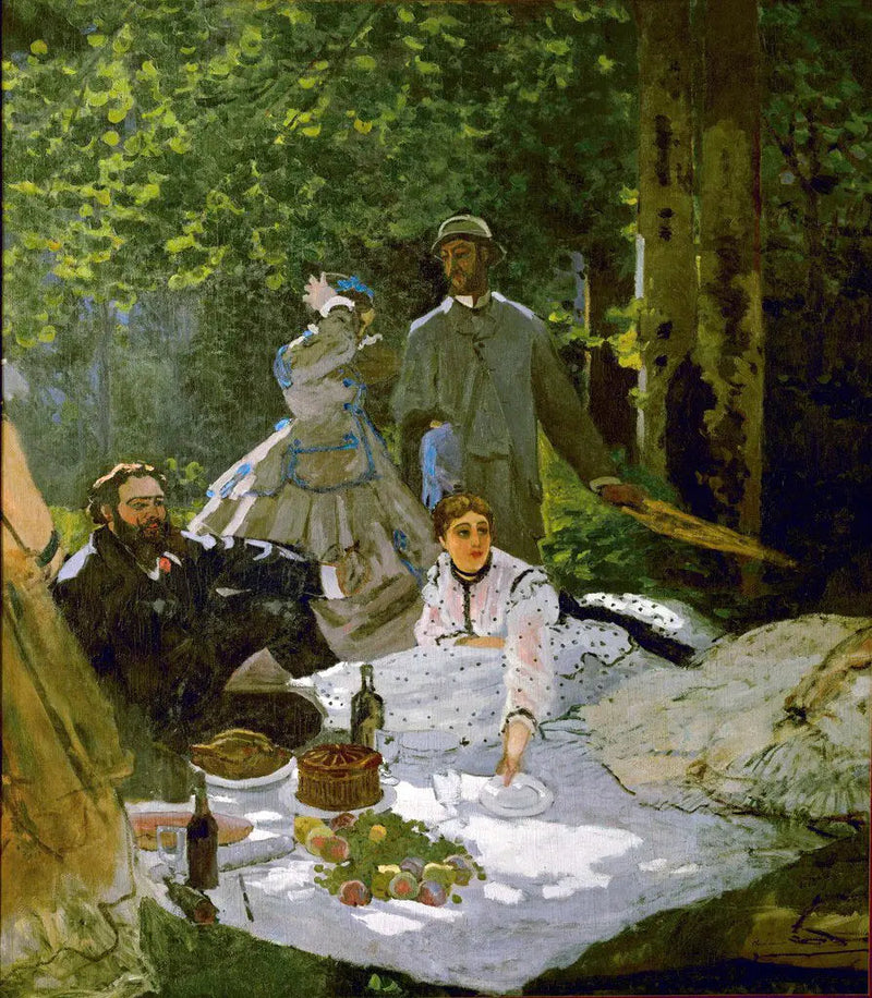 De lunch op het gras - Claude Monet