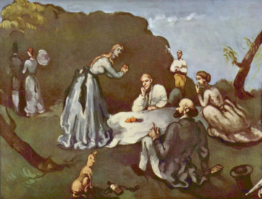 De lunch in het gras - Paul Cézanne