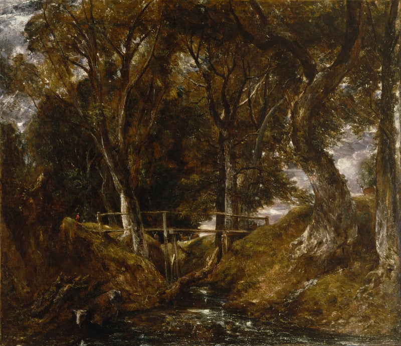 De Dell in Helmingham Park - John Constable